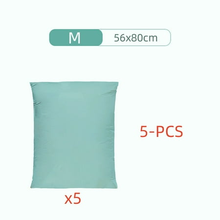 

3-5PC No Need Pump Vacuum Bags Large Plastic Storage Bags for Storing Clothes blankets Compression Empty Bag Travel Accessories M 5 PCS
