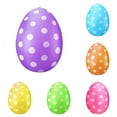 thumbnail image 2 of Olilia 6 Pcs 16 inch Inflatable Easter Eggs Decorations with Hand Pump Easter Inflatables Outdoor Decorations Easter Egg Yard Kids Toys Colorful Egg Ornaments for Yard, Lawn, Garden, Party, 2 of 7