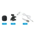 thumbnail image 3 of Mini Microphone Portable Vocal Microphone Silver for Singing with Earphone, Mic Stand and Cover Pack of 1, 3 of 5