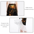 thumbnail image 2 of Cat Stylish Chiffon Women's Summer Beach Dress with Polyester Straps, 2 of 6