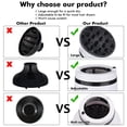 thumbnail image 2 of Hair Diffuser Blow Dryers Diffuser for Natural Curly or Wavy Hair Styling Accessories Large &, 2 of 8