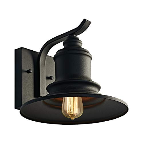 Motini Outdoor Barn Wall Light Fixture Farmhouse Rustic Style Sconce With Black Finish Etl Listed Com Motini Outdoor Barn Wall Light Fixture, Large Outdoor Barn Light Fixtures