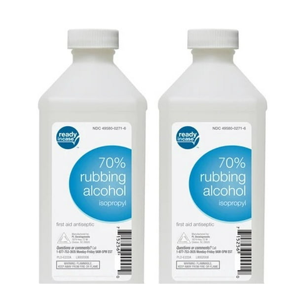 Ready In Case 70 Rubbing Alcohol Isopropyl 32 oz (2 Pack)