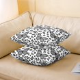 thumbnail image 3 of Erosebridal Kawaii Butterfly Pillow Cases Set of 4, Cheetah Print Cushion Covers 20x20, Rustic Animal Decor, 3 of 6