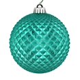 thumbnail image 1 of Vickerman N188442D Boule Pailletée Durian Bleu Sarcelle 2.75 Po. 12 par Sac, 1 of 3