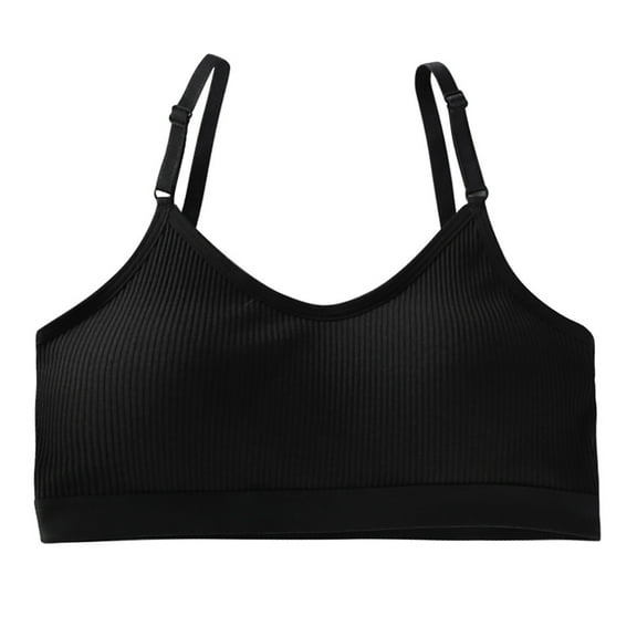 Lindreshi Sports Bras for Women Women Cup Ring-Free Sports Vest Bra Brassiere Cotton Ventilation Underwear