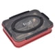 thumbnail image 3 of Bandeja de cena dividida Contenedor de alimentos, acero inoxidable multifuncional Dividido Bandeja de cena dividida de acero inoxidable Contenedor Plato de cena dividido Máxima confiabilidad, 3 of 8