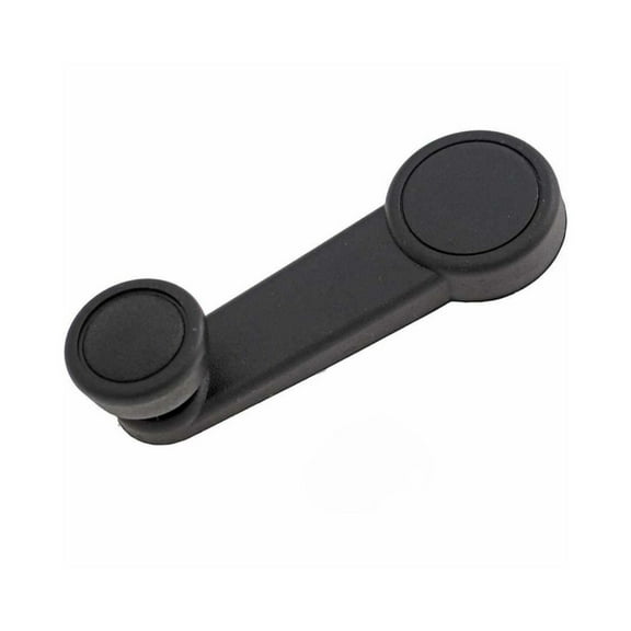 KarParts360 For Ford Focus 2000-2018 Window Crank Handle Driver OR Passenger Side | Single Piece | Plastic | Black | Smooth | Clip Window Crank Shaft Attachment | For 5S4Z7423342AAC, 8S4Z5423342AA