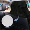 thumbnail image 6 of Xixirimido Car Seat Towel Covers Athletic Running Towel Sweat Car Front Seat Protector Non Slip Cover for Outdoor Sport Activities Washable, Cat Butterfly Sunflower, 2 Pack, 6 of 8