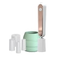 thumbnail image 2 of NARABB Makeup Brush Cleaner, Cleaner,Multi-function Auto Cleaner,Silicone Folding Bowl,Rechargeable Makeup Brush Cleaner, 2 of 7