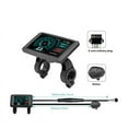 thumbnail image 2 of Electric Bike Panel UKC1+ Color Display LCD Display Electric Bike Scooter Display with USB SM Connector,1 x Electric Bike Display,Black, 2 of 9
