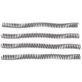 thumbnail image 1 of Unión En Espiral, 100 Piezas De Bobinas De Unión Espiral Combinadores De Unión De 16 Mm De Diámetro 48 Dientes 4: 1 Combinadores De Carpas Espinas Para Papel A4, 1 of 7