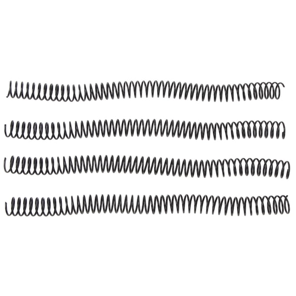 Unión En Espiral, 100 Piezas De Bobinas De Unión Espiral Combinadores De Unión De 16 Mm De Diámetro 48 Dientes 4: 1 Combinadores De Carpas Espinas Para Papel A4