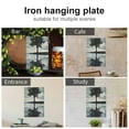 thumbnail image 4 of WERPE Metal Art Hanging Painting 8*12in 8x12in, 4 of 7