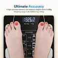 thumbnail image 7 of Fancy Fair Digital Body Fat Scale Connected to Mobile Displays BMI Body Fat Muscle Mass with Wireless Connectivity, Black, 7 of 7