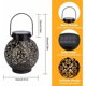 thumbnail image 4 of Linterna solar, luz LED de jardín para exteriores, impermeable, linterna solar de metal decorativa colgante para jardín, patio, jardín y mesa., 4 of 5