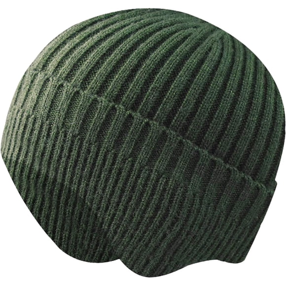 GFDYREE Winter Warm Beanie Hat with Ear Flaps for Women, Men Earflap Knit Skull Cap for Cold Weather Outdoor M-E-H-H2