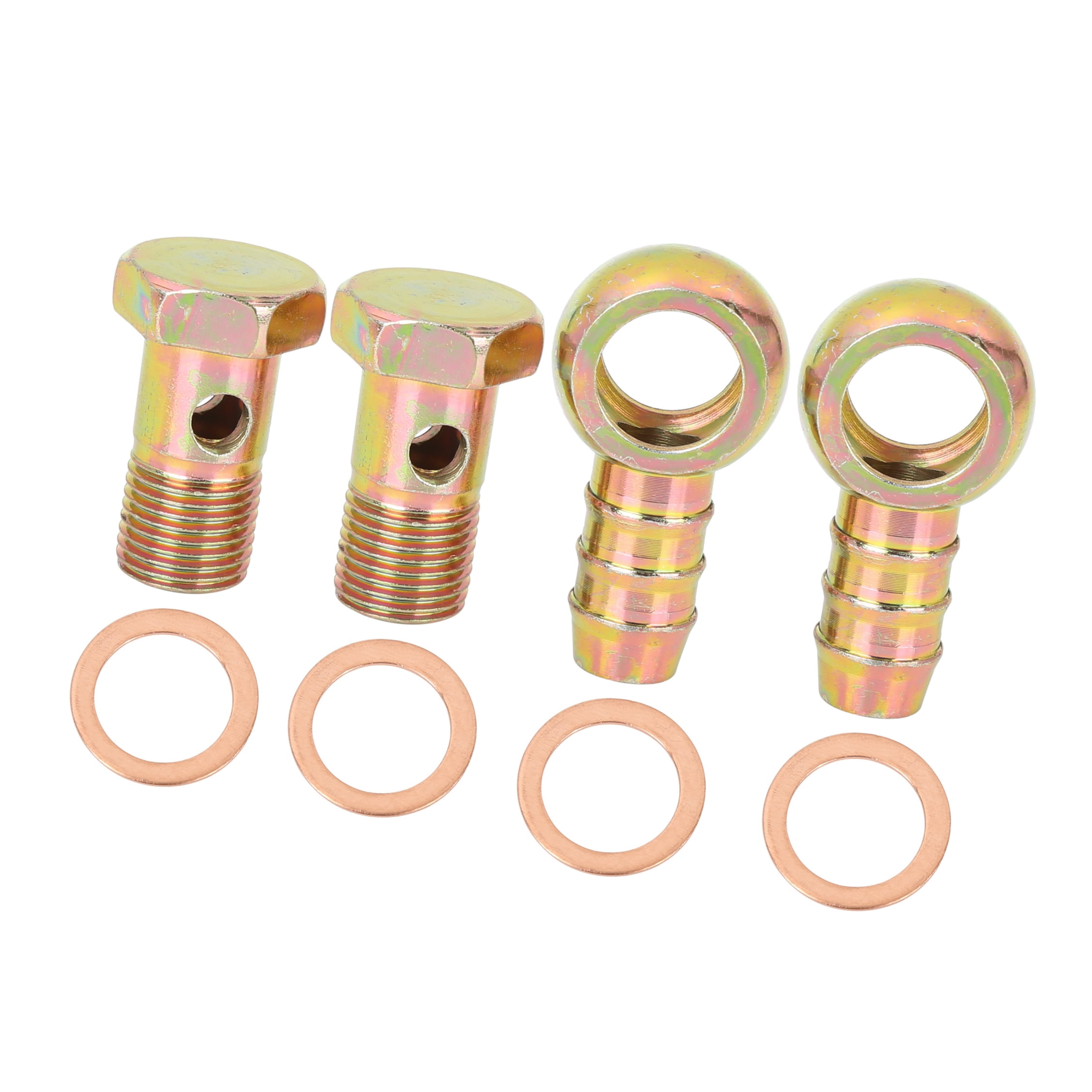 Bullone Banjo M8x1 Per Auto - Adattatore Per Tubi Freno, 2 Set Con Rondelle - Foto 11