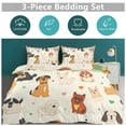 thumbnail image 6 of Cute Dog Bedding Sets Twin Duvet Cover 3 Piece Cute Bed Set for Boys Girls Kid, 6 of 6