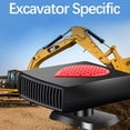 thumbnail image 3 of 12V/24V Silent Car Heater & Defroster | Heavy Equipment Cab Heater with Windshield Defogger | Durable Electric Heating System for Excavators & Construction Vehicles | Easy Installation & Efficient, 3 of 3