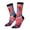 3 Black, variant on Picia Digital Flamingo Vibrant Art Print Athletic Socks for Men & Women – Cushioned Moisture-Wicking Crew Socks for Sports, Running, and Training, Soft & Breathable Size 5-11