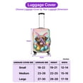 thumbnail image 5 of Happy Easter Brussels Griffon with Bunny Ear Headband and Flowers Travel Luggage Cover Griff Dog Lover Suitcase Dust Protective Decor - 13001, 5 of 5