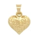 thumbnail image 1 of Dije Corazon Facetado Oro Amarillo Sólido 10k, 1 of 4