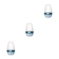 thumbnail image 1 of sweethay Botella vacía para apretar, dispensador de silicona de plástico, botella de viaje recargable portátil con tapa, 50 ml, azul Type1 NO1 sweethay CBP166218, 1 of 6