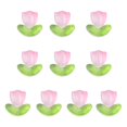 thumbnail image 4 of 10Sets/bag Handmade Glass Tulip Flower Beads Charm Bead DIY Craft Jewelry F9O2, 4 of 8