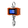 thumbnail image 4 of Báscula colgante para equipaje, báscula para peces, regalos para mujeres y hombres, báscula de grúa Digital para caza, fábrica, mercado agrícola Naranja 500kg, 4 of 9