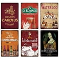 thumbnail image 5 of Cartel de hojalata de metal, cartel de cerveza belga, cartel de hojalata retro de metal para decoración de pared de bar, club, colgante de placa de pared vintage para el hogar retro, 5 of 5