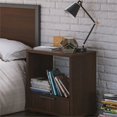 thumbnail image 3 of Homestyles Table de Chevet en Bois d'Acajou Merge en Noyer Brun, 3 of 33