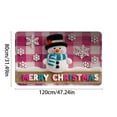 thumbnail image 3 of Hometravel Large Christmas Floor Mat, Holiday Themed Rug for Living Spaces, 120x80cm Decorative Carpet for Bedroom and Kitchen Seasonal Decor, 3 of 6