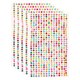 thumbnail image 1 of Uxcell 5 Hojas/2250pcs Stickers de Rhinestone Adhesivos Autoadhesivos Gemas Acrílicas de 3mm para Decoración de Uñas, Manualidades, Ropa, DIY y Maquillaje, Multicolor, 1 of 6