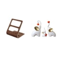 thumbnail image 1 of Elegante Organizador De Mandos A Distancia Con Forma De Familia De Elefantes. Caja Decorativa Con Compartimentos Para Escritorio, Sala De Estar Y Dormitorio., 1 of 8