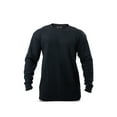 thumbnail image 5 of Cottmark Men’s Crew Neck Thermal Top, Black, Size XL, 3-Pack, 5 of 7