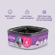 Litter Genie Cat Litter Disposal System Jumbo Refill, 1 Pack