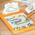 thumbnail image 2 of Educational Puzzle Toy for Early Learning - Rabbit Drawing Board Educational Toy to Enhance Focus and Creativity, 2 of 9