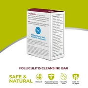 (2 pack) Folliculitis Soap Cleansing Bar by Terrasil - Featuring Natural Tea Tree Oil & Calendula (75gm Bar)