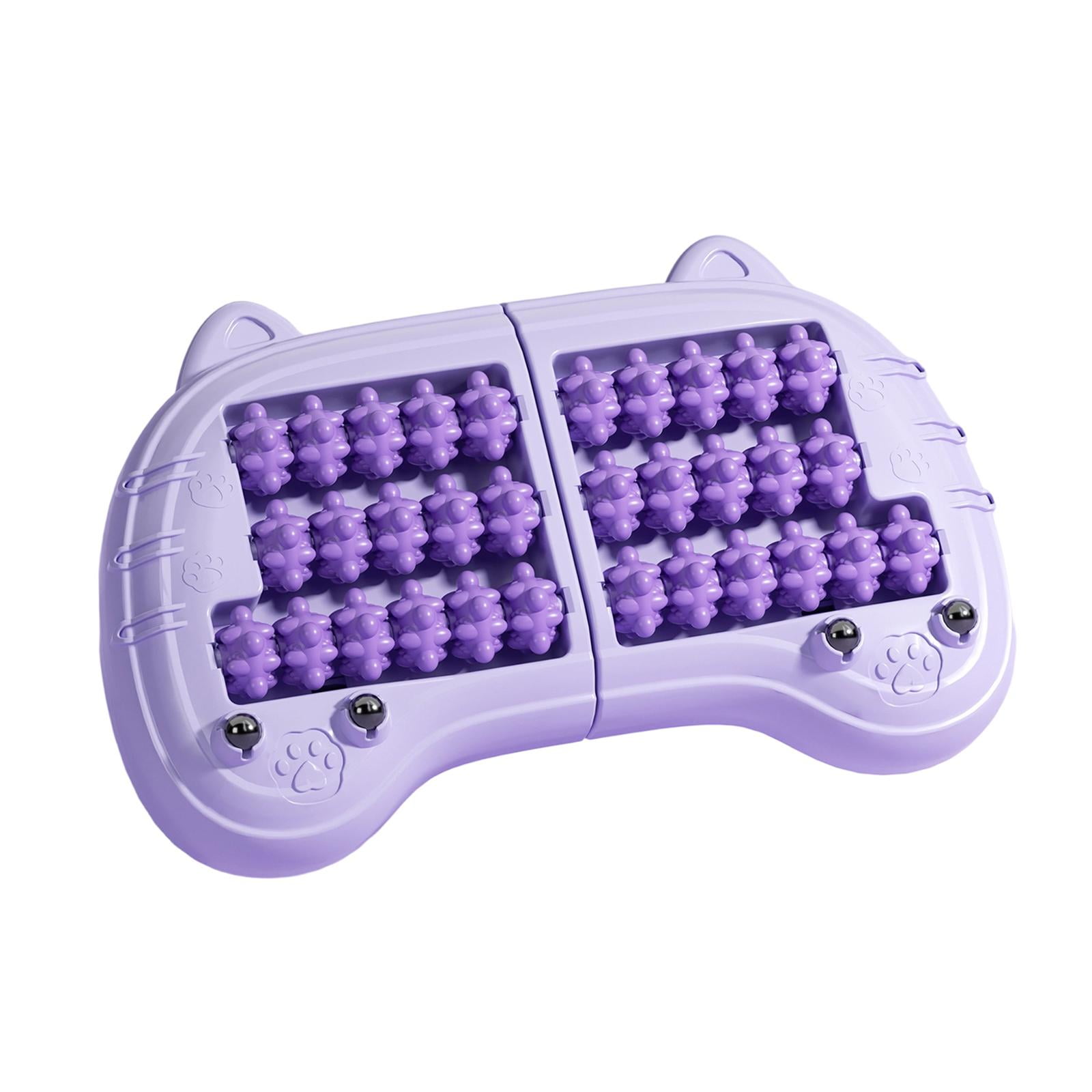 DimyFew Comfortable Foot Massager Roller Handheld Sturdy Muscle Massage Roller for Women purple