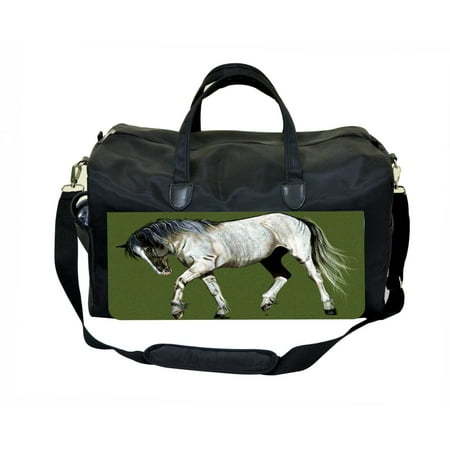 Vintage Style Horse Black Duffel Gym Bag Vintage Style Horse Black Duffel Gym Bag