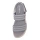 thumbnail image 5 of Sandalias Mujeres Wedge Open Toe Anti Slip para viajes al aire libre (37) Gray, 5 of 9