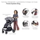 thumbnail image 4 of Carriola con Autoasiento Reversible y Reclinable con bambineto King D'Bebe - Gris, 4 of 8