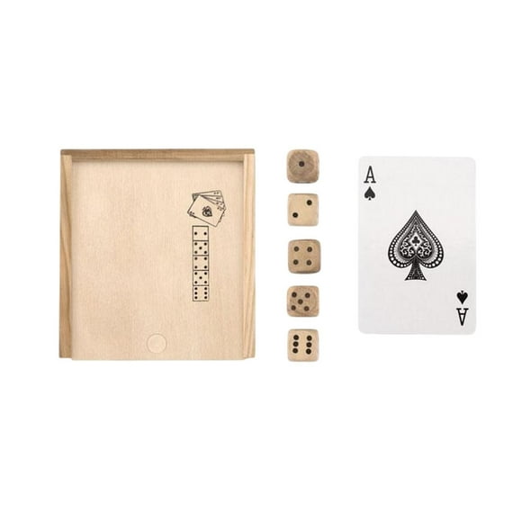 MidOcean Las Vegas Playing Cards And Dice Set