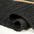 thumbnail image 5 of JONATHAN Y NATURAL FIBER 3 x 5 Area Rug, Olivier Rustic Farmhouse Stripe Jute - Black/Natural, NRF200B-3, 5 of 7