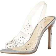 Jessica Simpson Womens Jaisey Pump 11 Clear/Clear