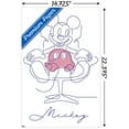 thumbnail image 3 of Disney Simple Moments Line Art - Mickey Mouse Wall Poster, 14.725" x 22.375", 3 of 4
