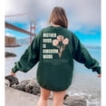 thumbnail image 4 of Christian Mom Sweatshirt Motherhood Is Kingdom Work Faith Graphic Pullover, 4 of 6
