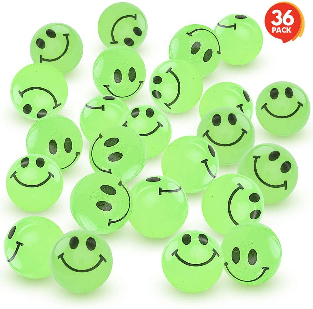 36-25mm Star Design Bouncy Balls Premium Bouncing Balls 1" 