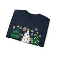 thumbnail image 3 of Badminton Christmas Tree Sweatshirt, Gift for Badminton Lover, 3 of 4